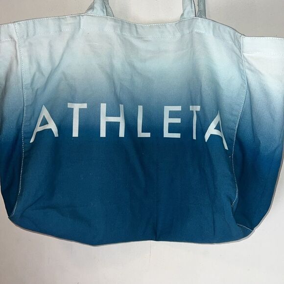 ATHLETA Ocean Blue Ombre Limited Edition Tote Bag - Picture 5 of 9